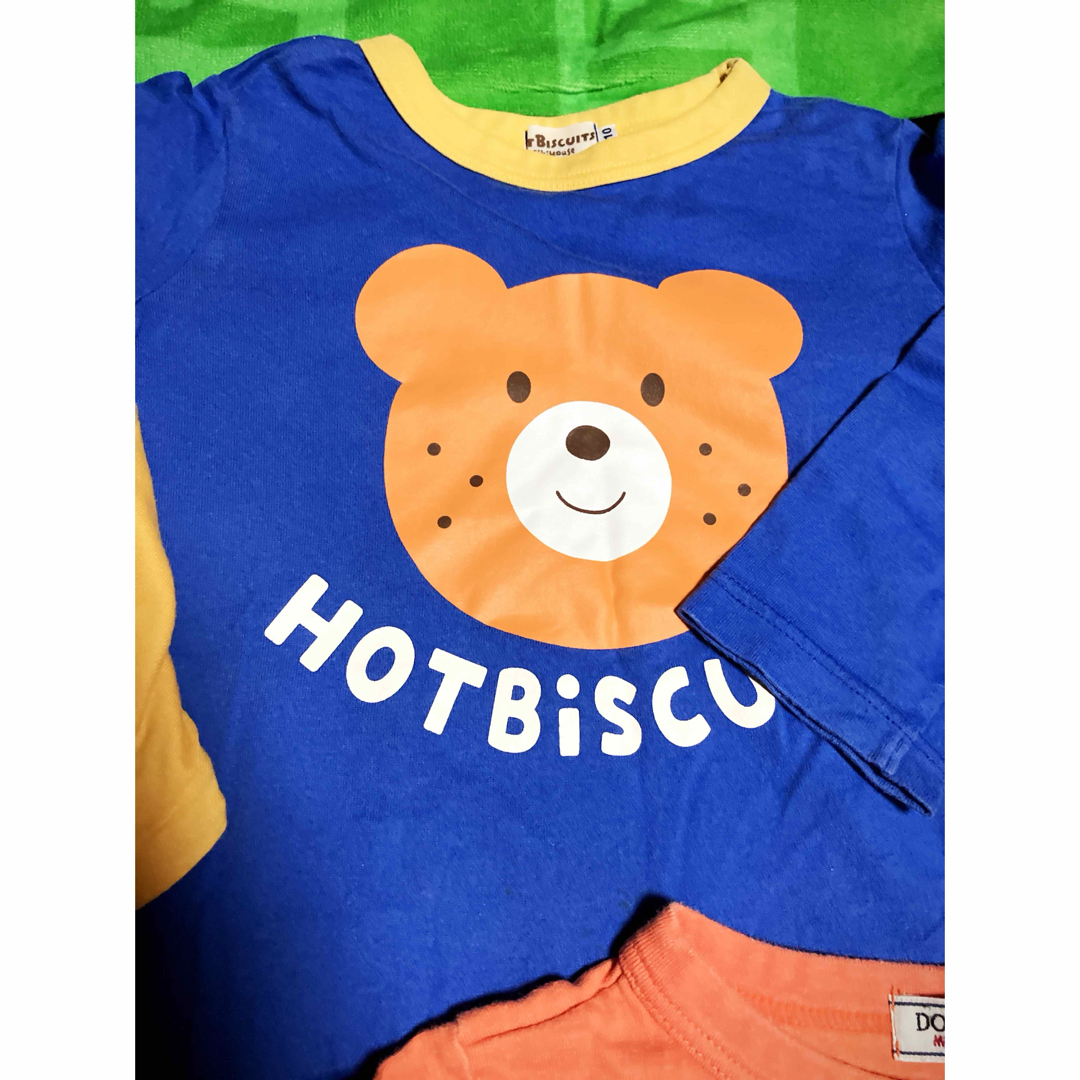 HOT BISCUITS(ホットビスケッツ)のホットビスケッツ　ダブルビー　110 キッズ/ベビー/マタニティのキッズ服男の子用(90cm~)(Tシャツ/カットソー)の商品写真