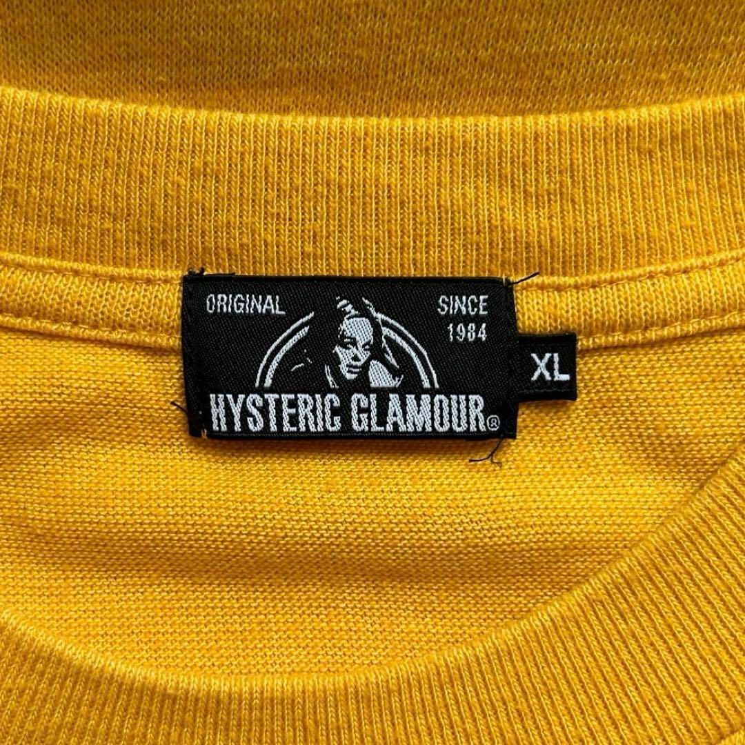 HYSTERIC GLAMOUR(ヒステリックグラマー)の【希少XLサイズ】ヒステリックグラマー☆ヒスガール Tシャツ 超人気モデル メンズのトップス(Tシャツ/カットソー(半袖/袖なし))の商品写真