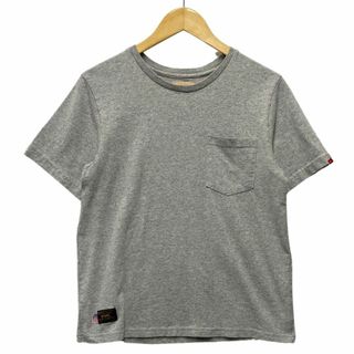 ダブルタップス(W)taps)のWTAPS ダブルタップス 16SS BLANK S/S-C TEE . COTTON USA製 半袖Ｔシャツ グレー サイズS 正規品 / B5173(Tシャツ/カットソー(半袖/袖なし))