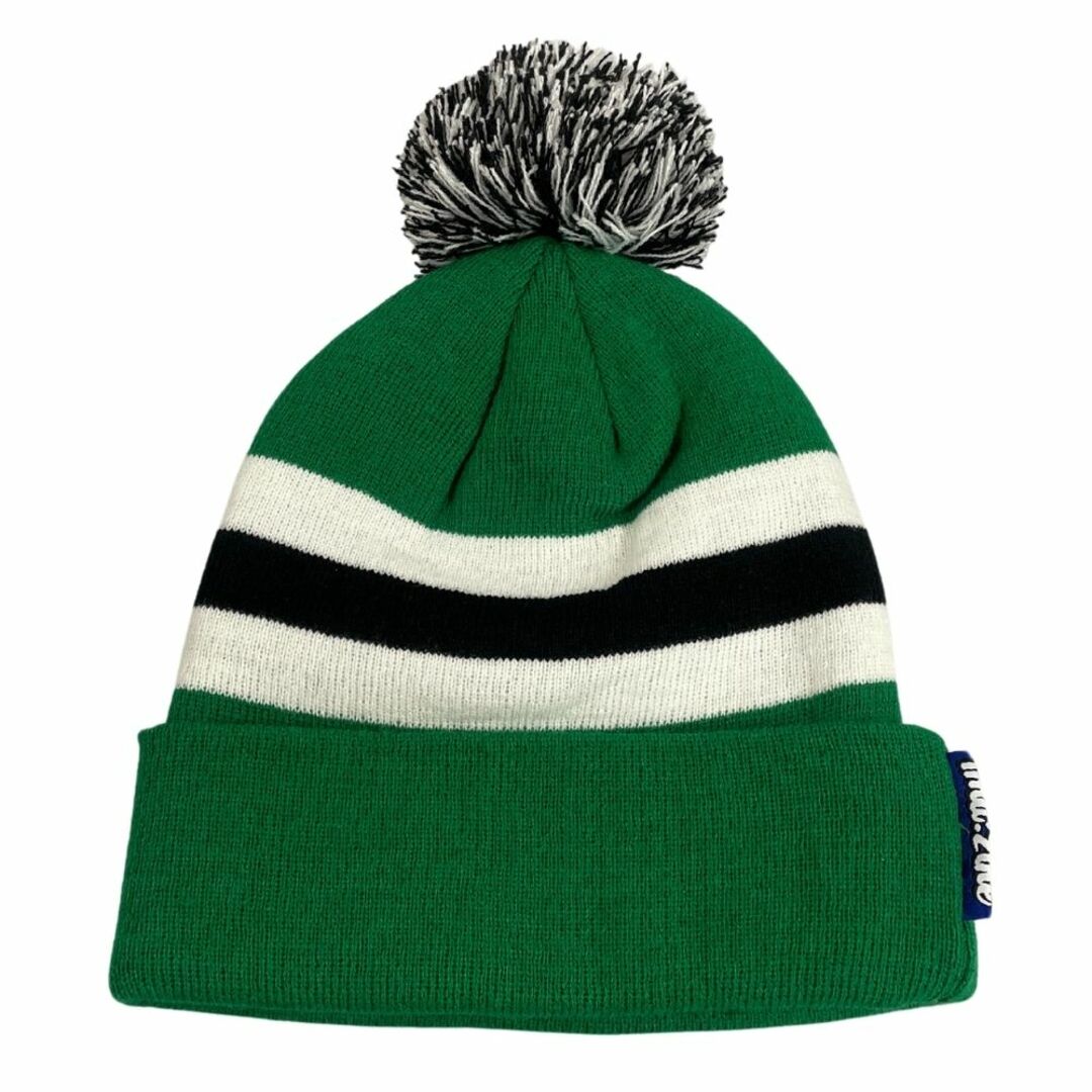 Ima:Zine イマジン Athletic Knit ボンボン ニットキャップ グリーン 正規品 / B5178 メンズの帽子(ニット帽/ビーニー)の商品写真