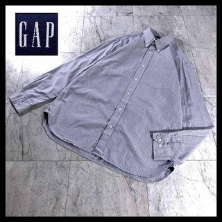 ギャップ(GAP)の00s OLD GAP オールドギャップ グラフ チェック ボタンダウン シャツ(シャツ)