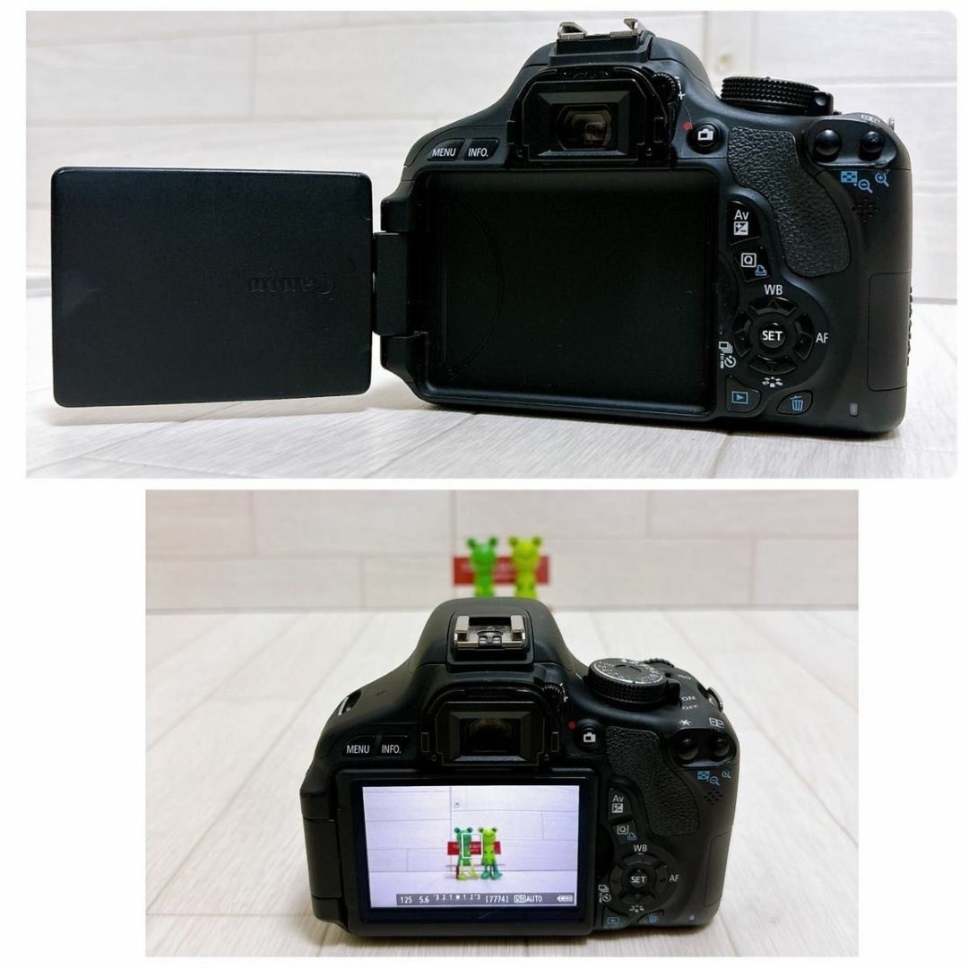 Canon(キヤノン)のCanon デジタル一眼レフカメラ EOS Kiss X5 レンズキット付き スマホ/家電/カメラのカメラ(デジタル一眼)の商品写真