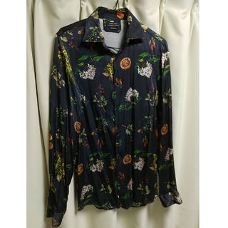 ZARA - ZARA MAN ザラマン花柄 ボタニカル フルーツ 総柄シャツ38