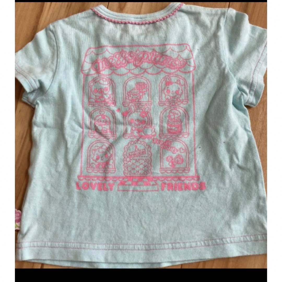 mezzo piano(メゾピアノ)のメゾピアノTシャツ90 キッズ/ベビー/マタニティのキッズ服女の子用(90cm~)(Tシャツ/カットソー)の商品写真