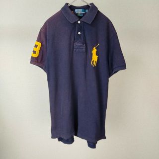 POLO RALPH LAUREN - polo ポロラルフローレン　デカロゴ　ロゴ刺繍　ポロシャツ　半袖