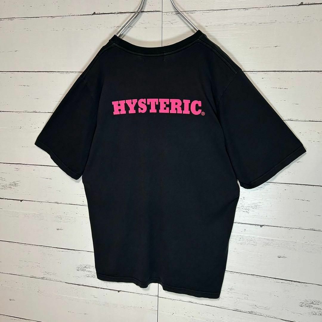 HYSTERIC GLAMOUR(ヒステリックグラマー)の【人気コラボ】ヒステリックグラマー×プレイボーイ☆ヒスガール Tシャツ L 黒 メンズのトップス(Tシャツ/カットソー(半袖/袖なし))の商品写真