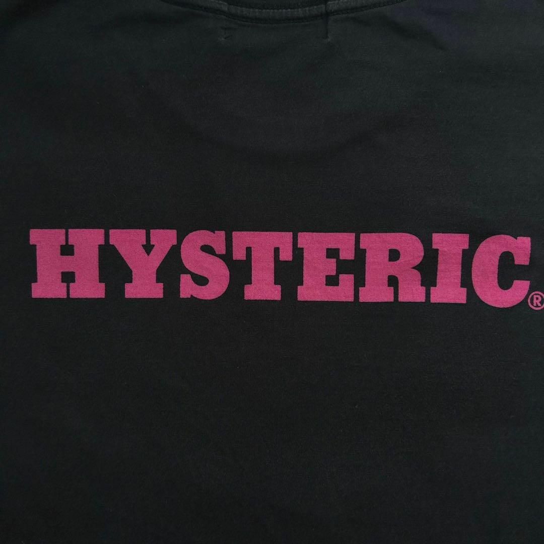 HYSTERIC GLAMOUR(ヒステリックグラマー)の【人気コラボ】ヒステリックグラマー×プレイボーイ☆ヒスガール Tシャツ L 黒 メンズのトップス(Tシャツ/カットソー(半袖/袖なし))の商品写真