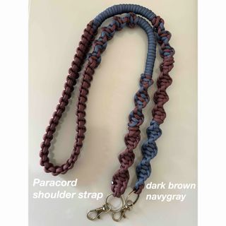 パラコード　スマホストラップ　Paracord shoulder strap(ネックストラップ)