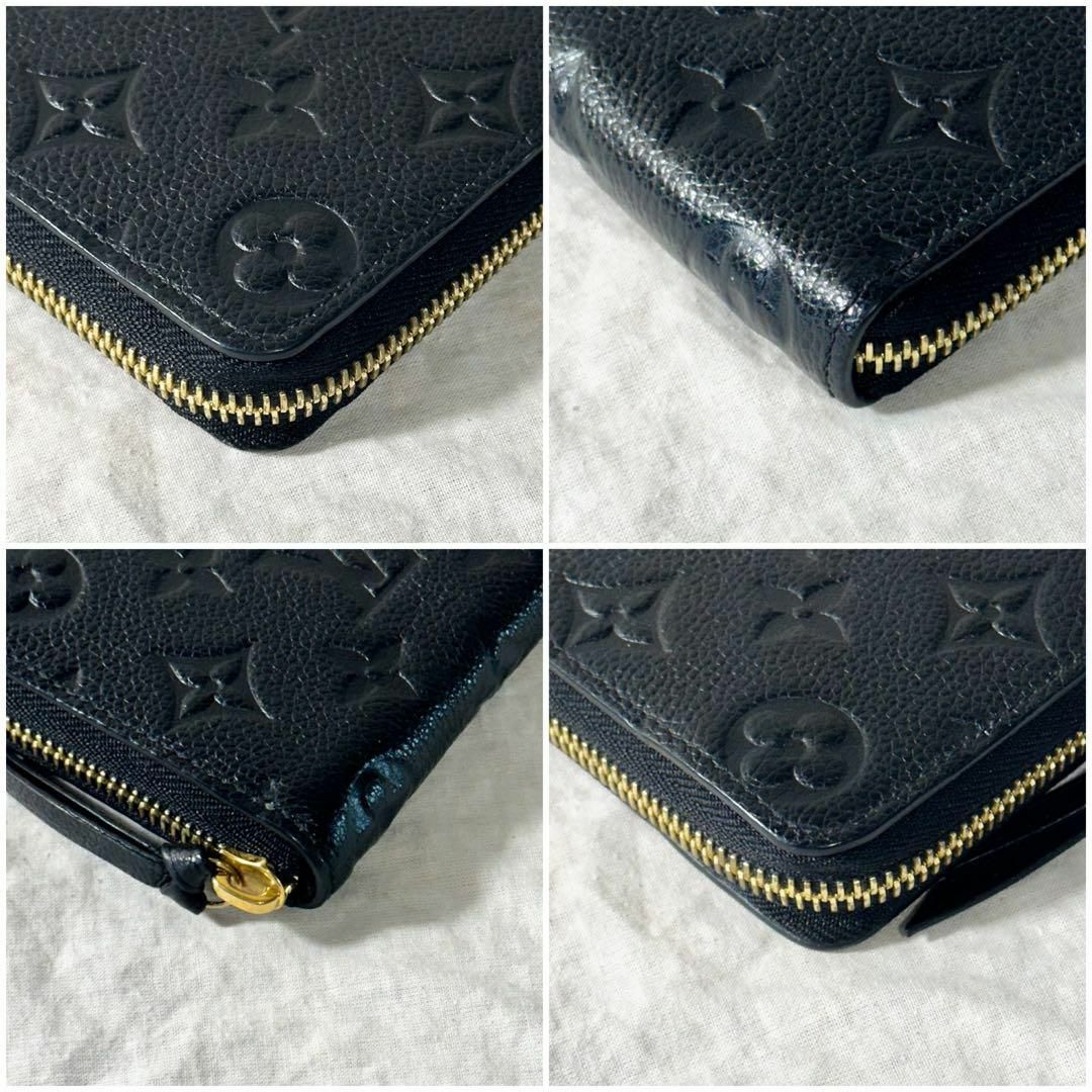 LOUIS VUITTON(ルイヴィトン)のルイヴィトン ジッピーウォレット アンプラント ポルトフォイユ クレマンス 黒 レディースのファッション小物(財布)の商品写真