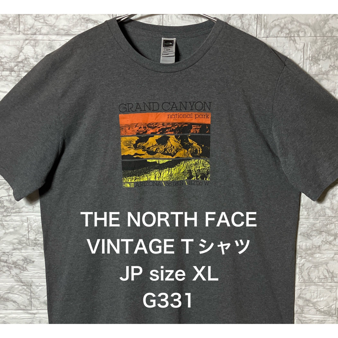 THE NORTH FACE(ザノースフェイス)のTHE NORTH FACE ダークグレー半袖TシャツXLsize メンズのトップス(Tシャツ/カットソー(半袖/袖なし))の商品写真