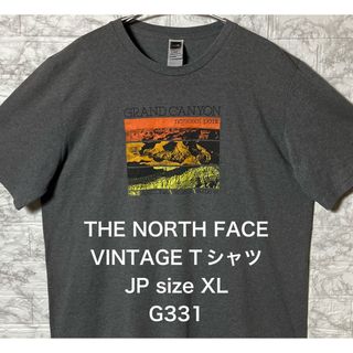 ザノースフェイス(THE NORTH FACE)のTHE NORTH FACE ダークグレー半袖TシャツXLsize(Tシャツ/カットソー(半袖/袖なし))