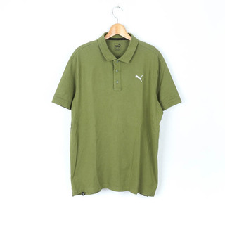 プーマ(PUMA)のプーマ ポロシャツ 半袖 トップス スポーツウエア ゴルフウエア メンズ XLサイズ グリーン PUMA(ポロシャツ)