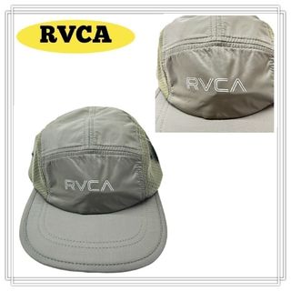 ルーカ(RVCA)のタグ付き ルーカ ナイロン ジェット キャップ 帽子 モスグリーン F メッシュ(キャップ)