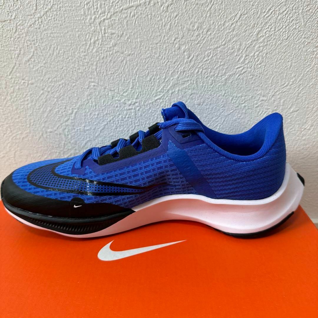 NIKE(ナイキ)の新品　NIKE エアズームライバルフライ3  シューズ　靴　スニーカー　23 青 キッズ/ベビー/マタニティのキッズ靴/シューズ(15cm~)(スニーカー)の商品写真