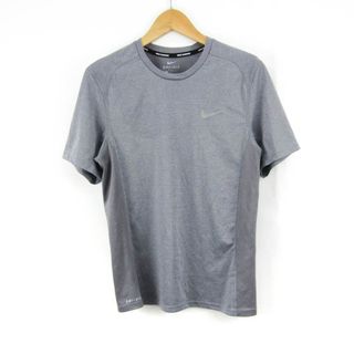 ナイキ(NIKE)のナイキ 半袖Tシャツ トップス DRI-FIT スポーツウエア サッカー メンズ Sサイズ グレー NIKE(Tシャツ/カットソー(半袖/袖なし))