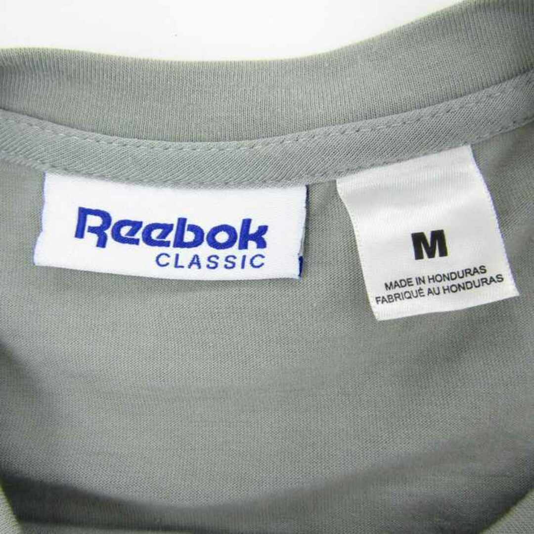 Reebok(リーボック)のリーボック 半袖Tシャツ トップス CLASSIC スポーツウエア サッカー メンズ Mサイズ グレー Reebok メンズのトップス(Tシャツ/カットソー(半袖/袖なし))の商品写真