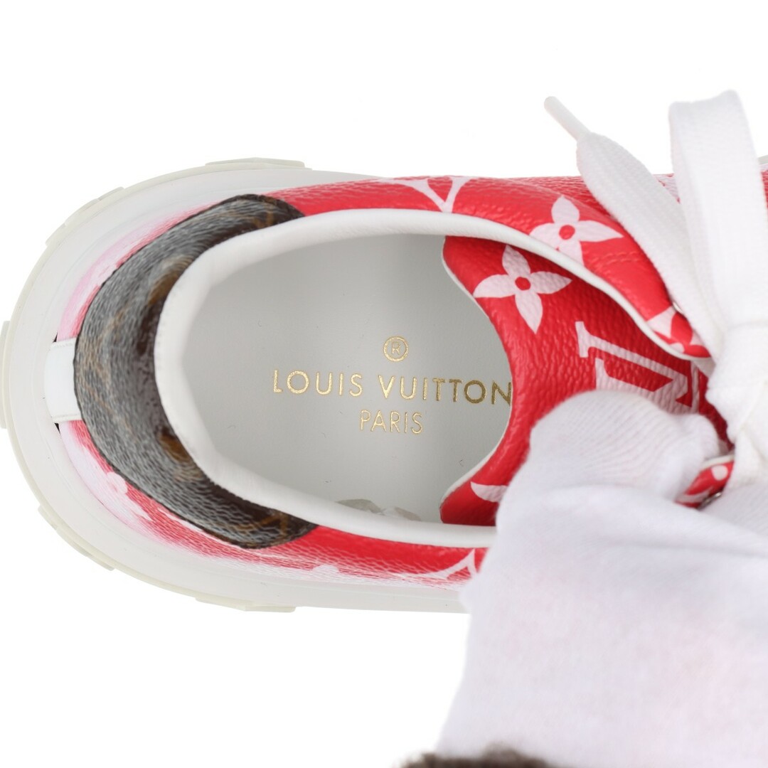 LOUIS VUITTON(ルイヴィトン)のヴィトン タイムアウトライン PVC×レザー 35 ホワイト レディース レディースの靴/シューズ(スニーカー)の商品写真