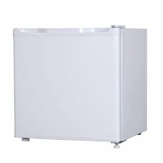 【色: ホワイト】冷蔵庫 小型 1ドア ひとり暮らし 一人暮らし 46L コンパ(冷蔵庫)