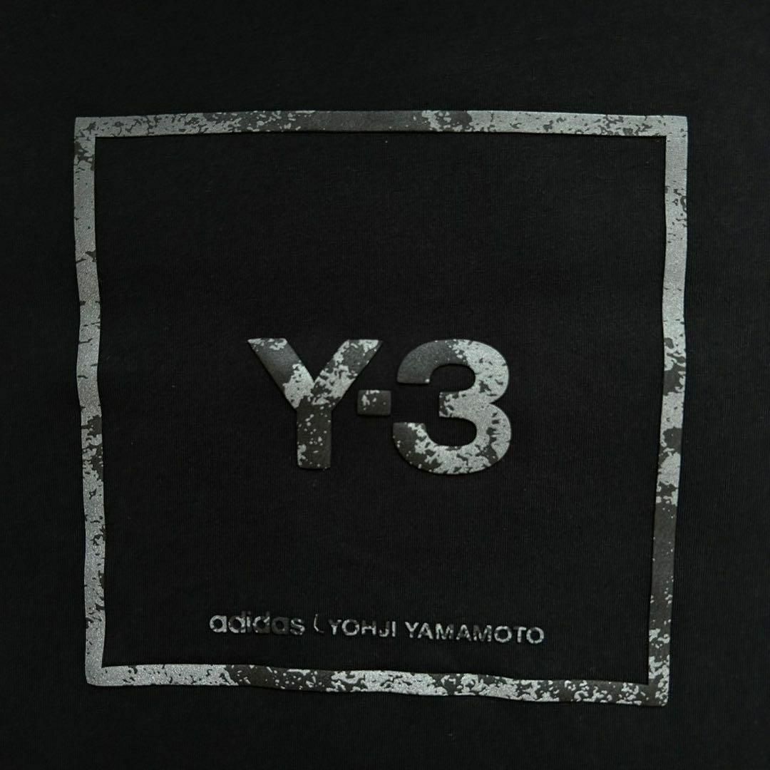 Y-3(ワイスリー)の【人気モデル】Y-3 ワイスリー☆スクエアロゴ Tシャツ センターロゴ 即完売 メンズのトップス(Tシャツ/カットソー(半袖/袖なし))の商品写真