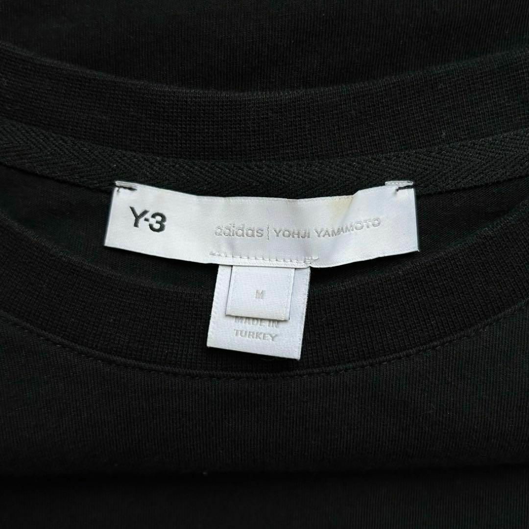 Y-3(ワイスリー)の【人気モデル】Y-3 ワイスリー☆スクエアロゴ Tシャツ センターロゴ 即完売 メンズのトップス(Tシャツ/カットソー(半袖/袖なし))の商品写真