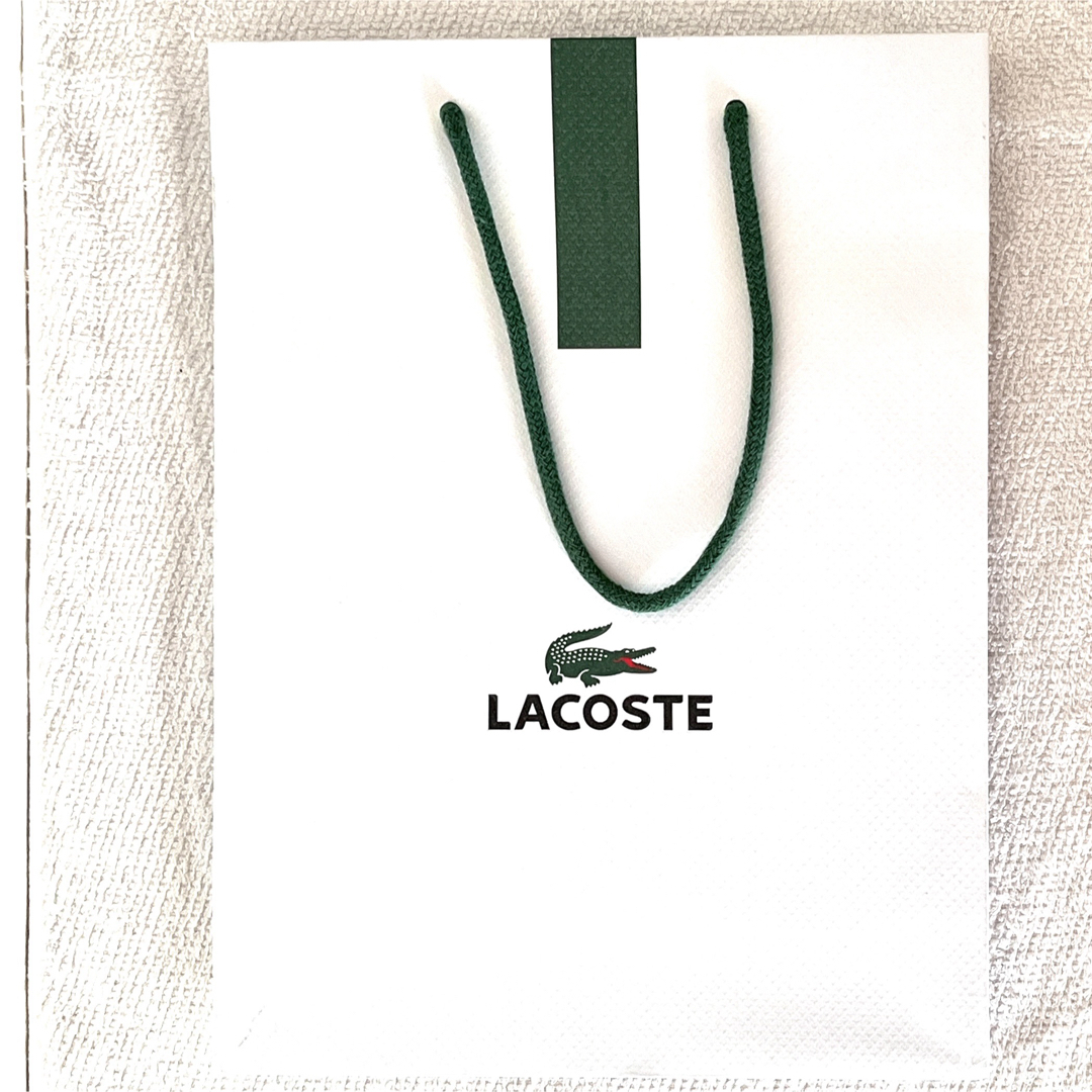 LACOSTE(ラコステ)のラコステ　ショッパー　ショップ袋　LACOSTE レディースのバッグ(ショップ袋)の商品写真