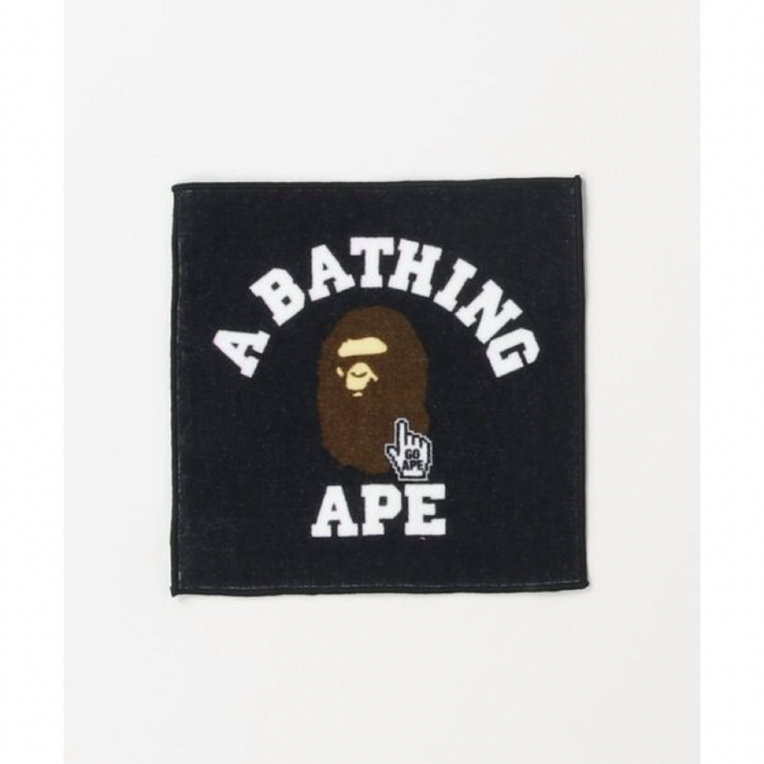 A BATHING APE(アベイシングエイプ)の★新品★アベイシングエイプ ハンドタオル/ブラック メンズのメンズ その他(その他)の商品写真