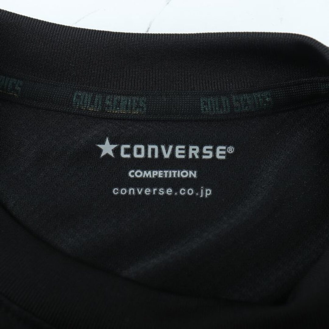 CONVERSE(コンバース)のコンバース 長袖Tシャツ トップス カットソー スポーツウエア バスケットボール メンズ Mサイズ ブラック CONVERSE メンズのトップス(Tシャツ/カットソー(七分/長袖))の商品写真