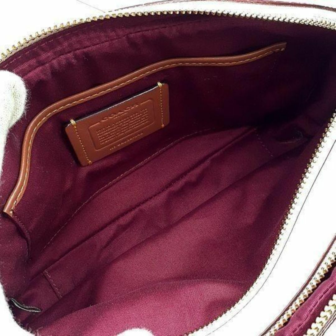 COACH(コーチ)のコーチ COACH ショルダーバッグ 鞄 B2032-640 シグネチャー 白系 レディースのバッグ(ショルダーバッグ)の商品写真