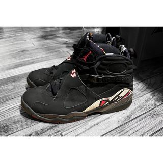 ジョーダン(Jordan Brand（NIKE）)の希少NIKE AIR JORDAN8 2013 レトロ　プレイオフ　28.5(スニーカー)