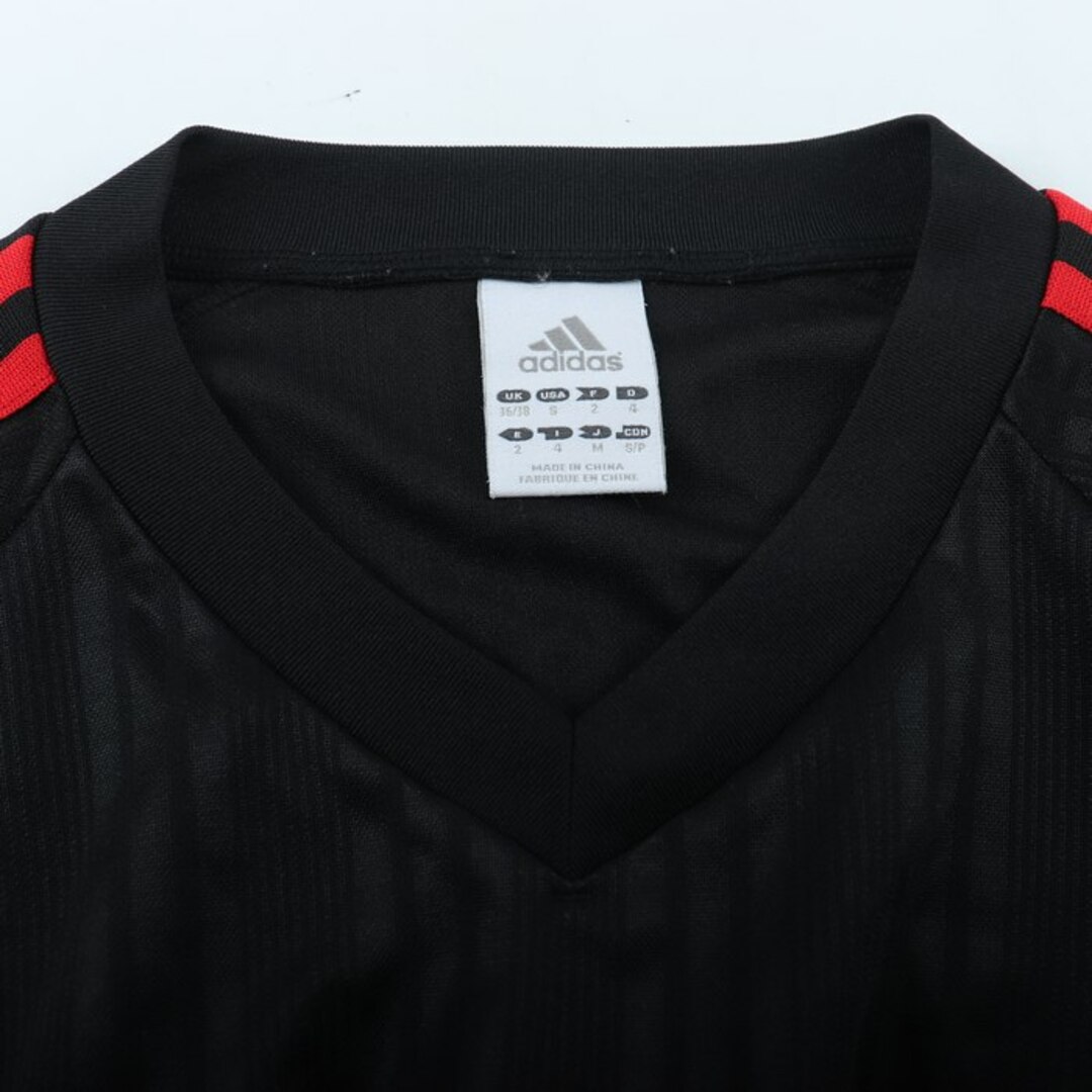 adidas(アディダス)のアディダス スウェット 長袖Ｔシャツ トップス スポーツウエア サッカー メンズ Mサイズ ブラック adidas メンズのトップス(スウェット)の商品写真