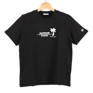 アーノルドパーマー(Arnold Palmer)のアーノルドパーマー 半袖Tシャツ トップス カットソー スポーツウエア ジムウエア レディース Sサイズ ブラック Arnold Palmer(Tシャツ(半袖/袖なし))