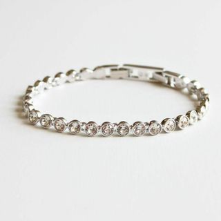 スワロフスキー(SWAROVSKI)のスワロフスキー テニスブレスレット クリスタル(ブレスレット/バングル)