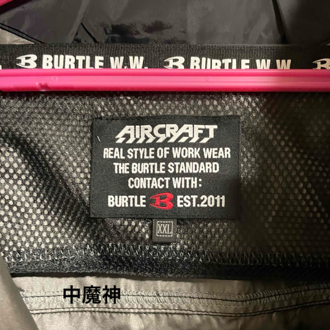 BURTLE(バートル)のバートル　空調服　ベスト　黒　XXL   AC2014 メンズのトップス(ベスト)の商品写真