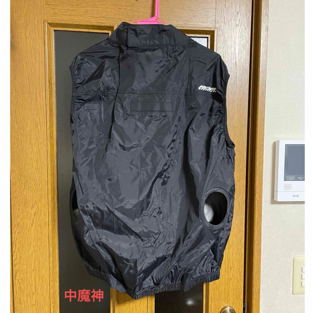 BURTLE(バートル)のバートル　空調服　ベスト　黒　XXL   AC2014 メンズのトップス(ベスト)の商品写真