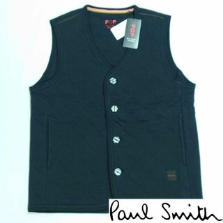 ポールスミス(Paul Smith)の【新品タグ付き】ポールスミス ベスト M ネイビー(ベスト)