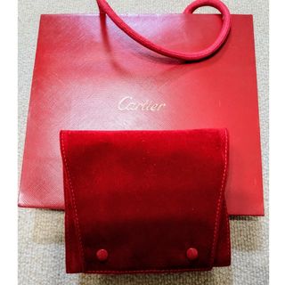 カルティエ(Cartier)のカルティエ★非売品ウォッチ、ジュエリー袋(ポーチ)