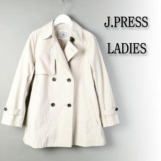 ジェイプレスレディス(J.PRESS LADIES)の186 新品 今季 ジェイプレス 新作 ダブル トレンチコート スプリング 9(ブルゾン)