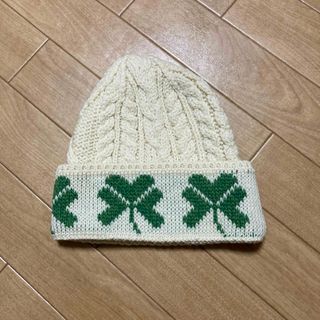 チョイス道楽　aran シャムロック　ニットキャップ(ニット帽/ビーニー)