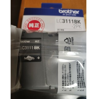 brother インクカートリッジ LC3111BK 黒色 未開封 2年以上(その他)