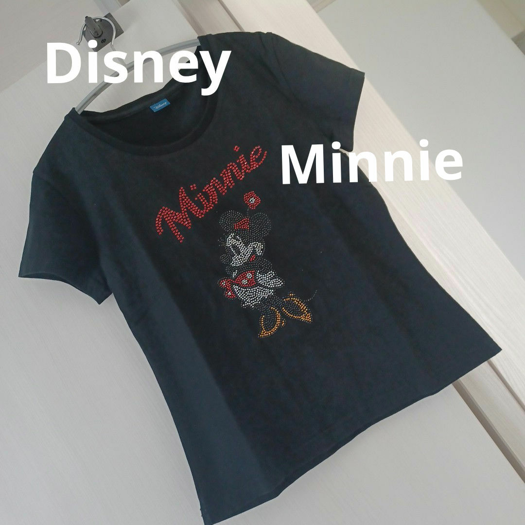 Disney(ディズニー)のディズニー　ミニーマウス　Tシャツ レディースのトップス(Tシャツ(半袖/袖なし))の商品写真