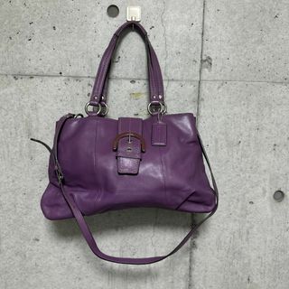 コーチ(COACH)のCOACH コーチ  レザートート　ショルダーバッグ　2WAY(トートバッグ)