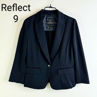 リフレクト(ReFLEcT)のReflect匠ジャケット黒 七分袖 夏着用(テーラードジャケット)