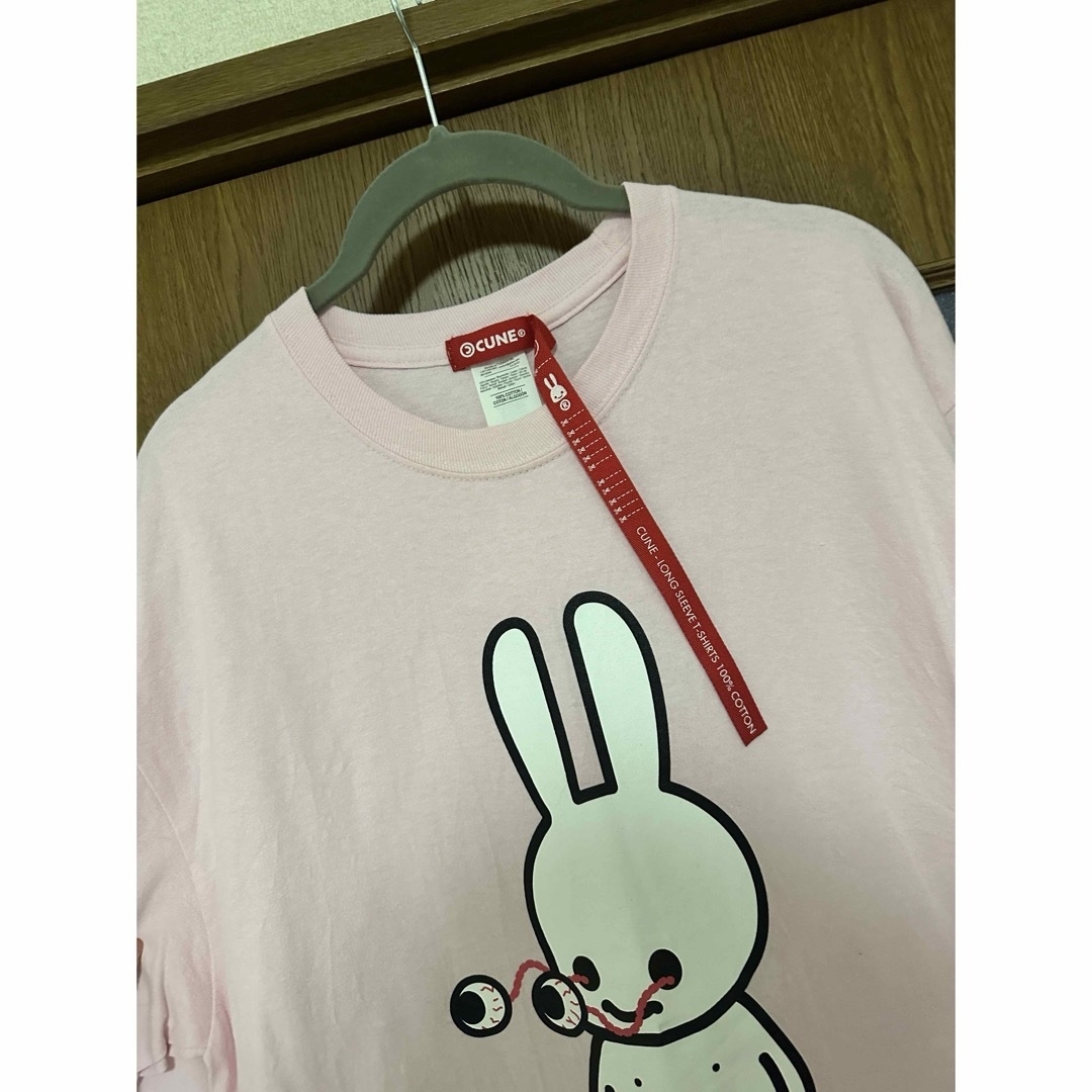 CUNE(キューン)のキューン CUNE プリントT 長袖 ロンT ユニセックス イラストT レディースのトップス(Tシャツ(長袖/七分))の商品写真