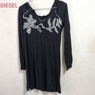 DIESEL - 【訳あり】DIESEL　ディーゼル　パーカー付きロングＴシャツ