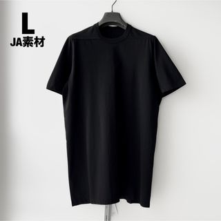 リックオウエンス(Rick Owens)の新品　Rick Owens 23FW ブラックレベルコットン半袖Tシャツ　L(Tシャツ/カットソー(半袖/袖なし))