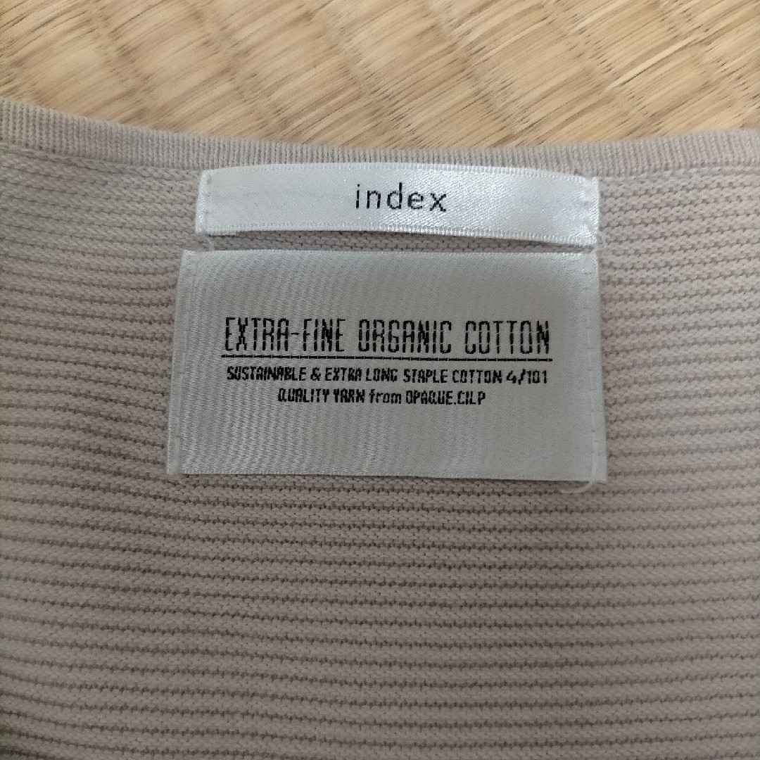 INDEX(インデックス)のindex トップス レディースのトップス(カットソー(長袖/七分))の商品写真