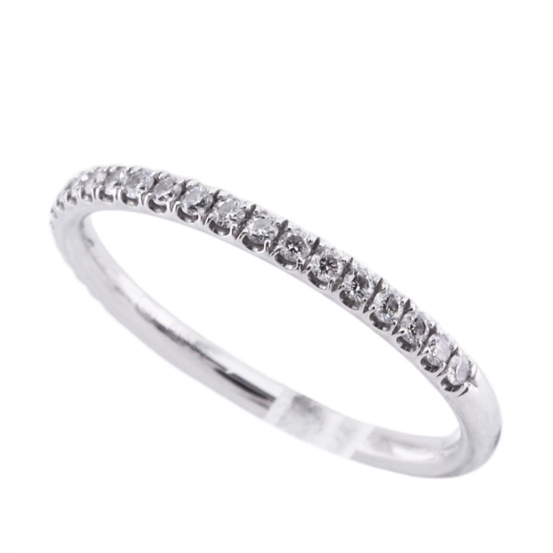 HARRY WINSTON(ハリーウィンストン)のハリーウィンストン HARRY WINSTON マイクロパヴェ・バンドリング（スモール）ハーフ ハーフエタニティ クラシック・ダイヤモンド・バンドリング リング 指輪 ダイヤリング 結婚指輪 プラチナ レディースのアクセサリー(リング(指輪))の商品写真