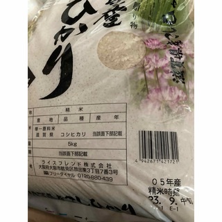 コシヒカリ　米(米/穀物)
