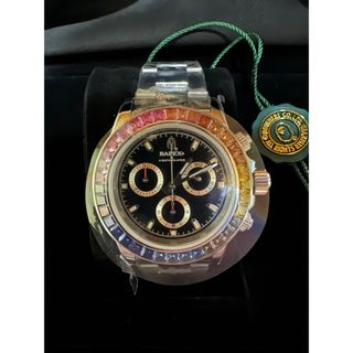 アベイシングエイプ(A BATHING APE)のBAPEX TYPE4 CRYSTAL STONE M 週末セール(腕時計(アナログ))