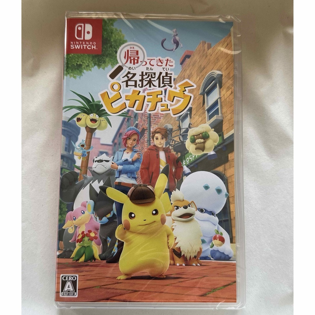 帰ってきた　名探偵ピカチュウ　2個　新品未開封　特典なし エンタメ/ホビーのゲームソフト/ゲーム機本体(家庭用ゲームソフト)の商品写真